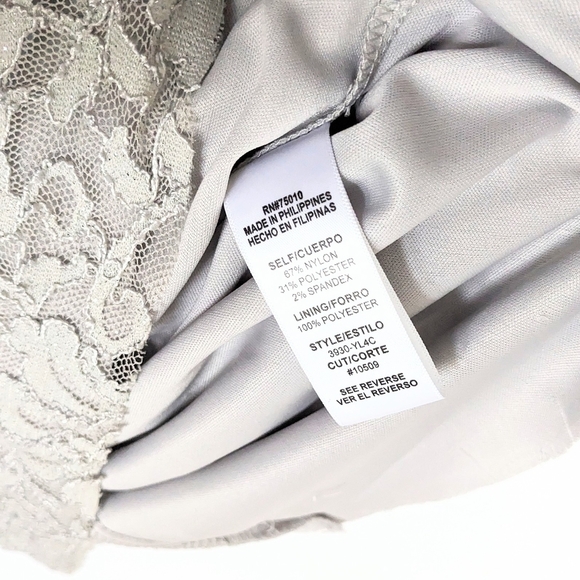 Elegant Lace Dress in Gray - Picture 11 of 11